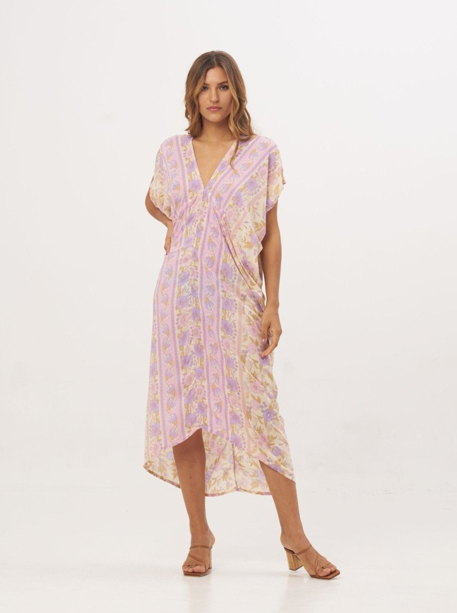 Caftano Camelia - lilla - Bijondo