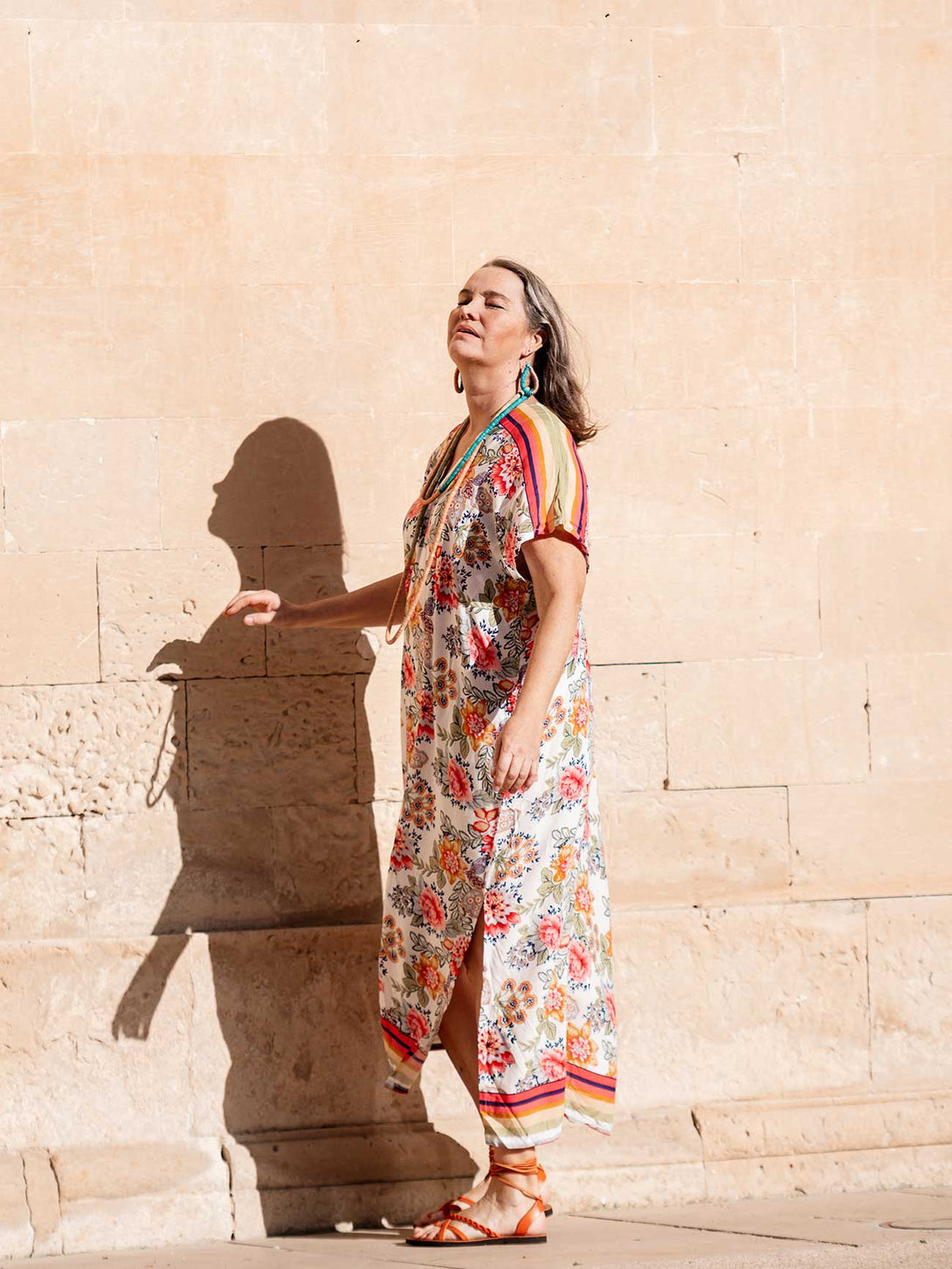 Caftano mare Billie rayon-Vestito-Bijondo-Bijondo