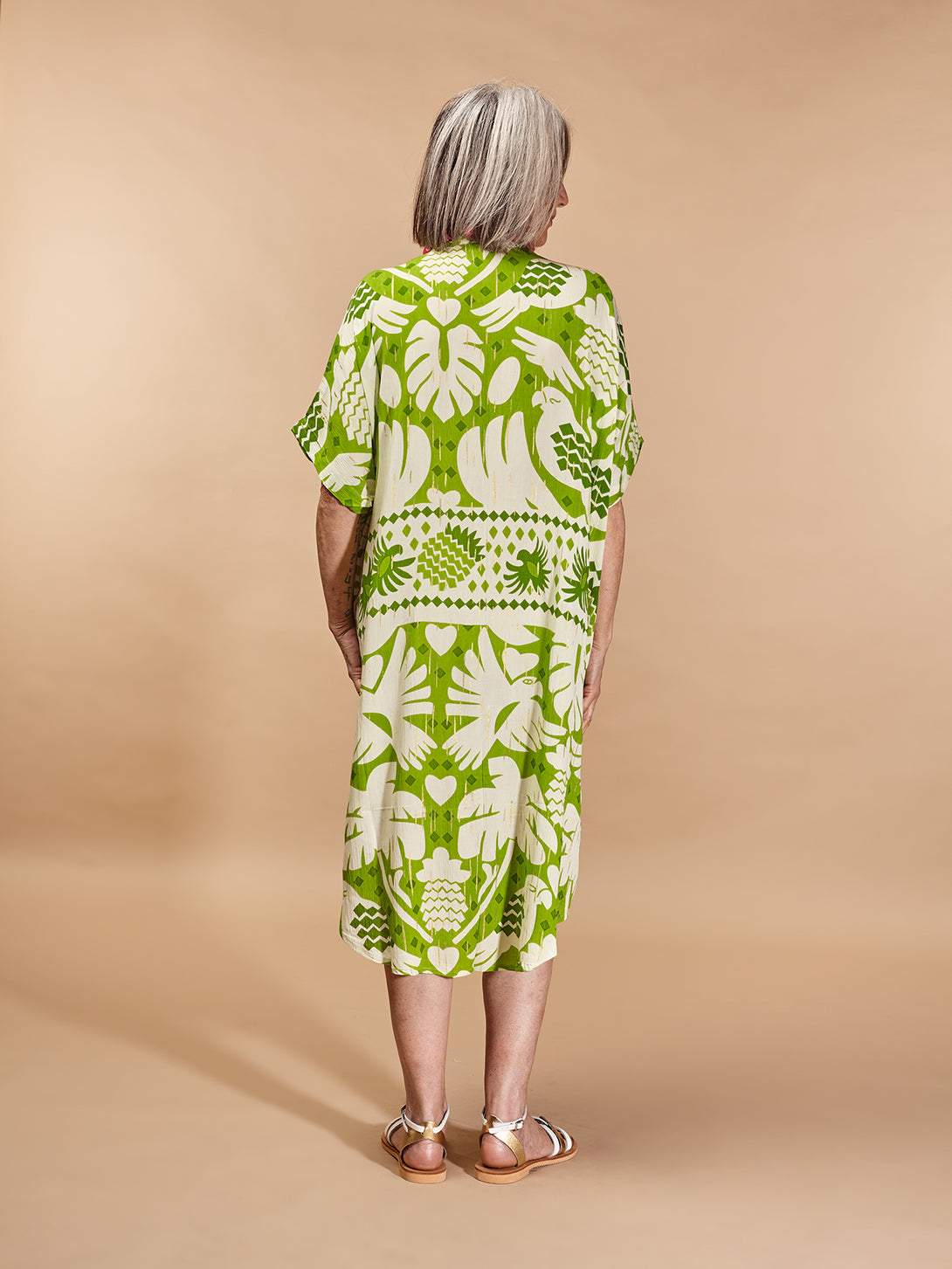 Caftano viscosa Luma-Vestito-Bijondo-Bijondo