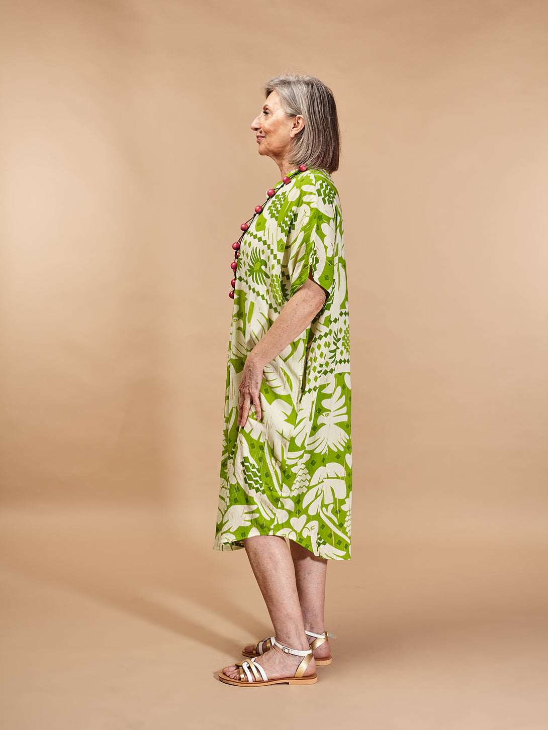 Caftano viscosa Luma-Vestito-Bijondo-Bijondo