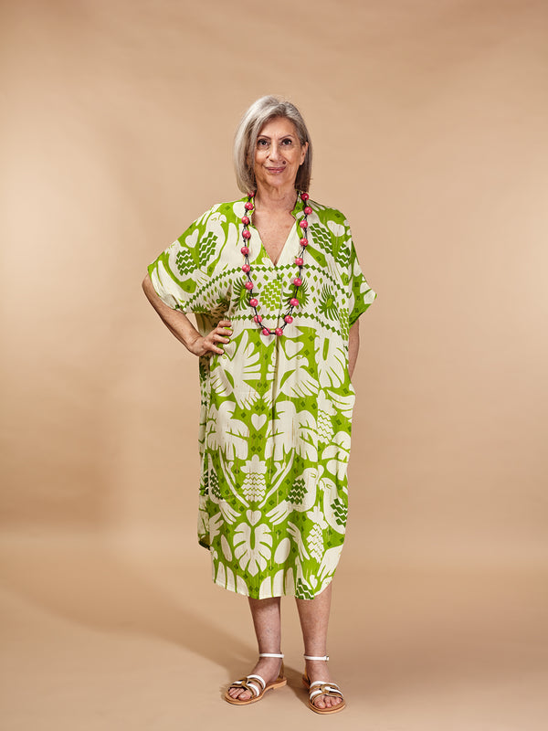 Caftano viscosa Luma-Vestito-Bijondo-Bijondo