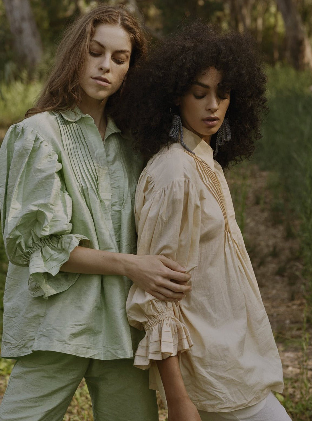 Camicia Boho Cotone Leela - bianco - Bijondo