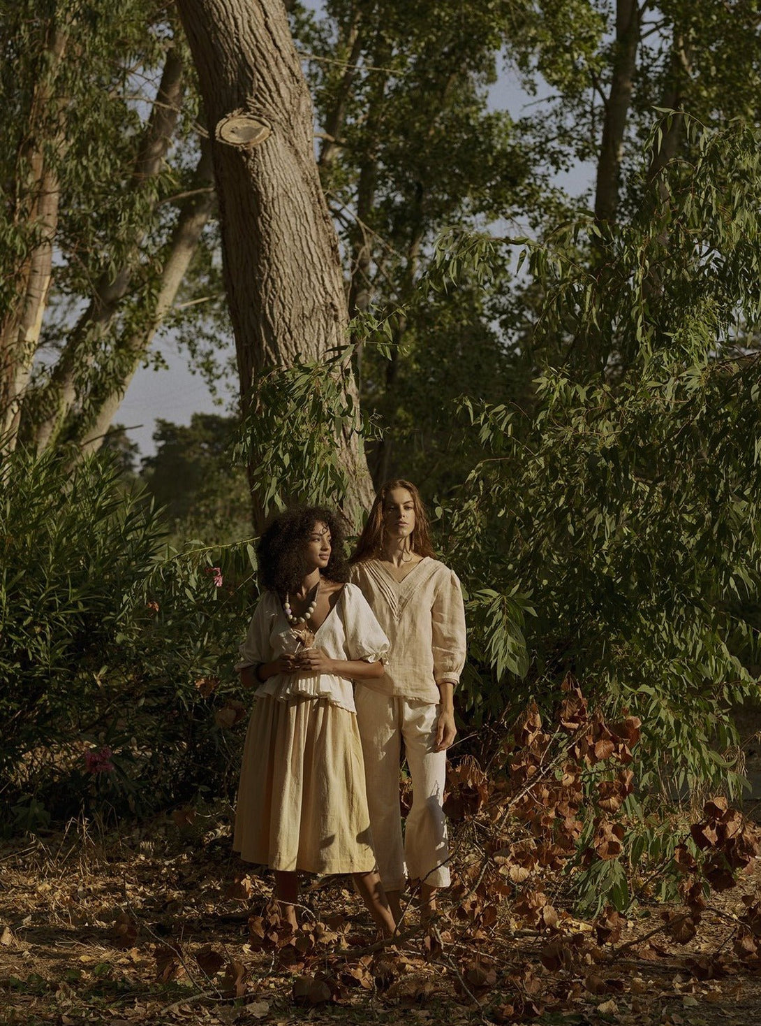 Camicia Lino Jethi - beige - Bijondo