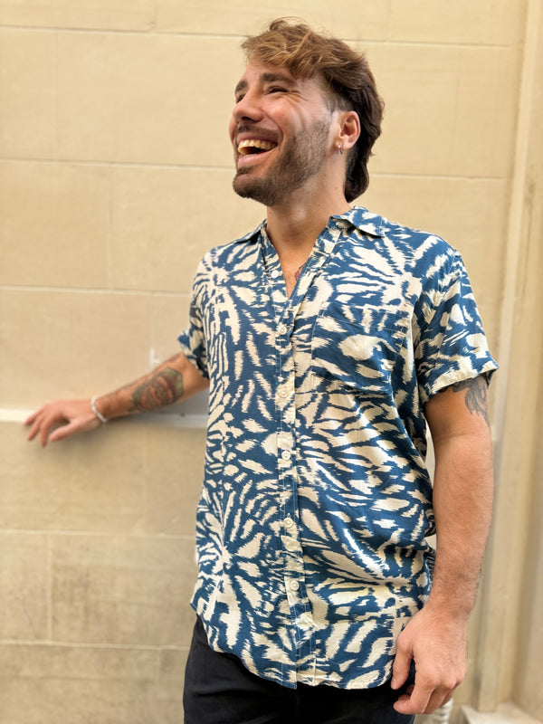 Camicia a maniche corte viscosa Jacopo-camicia-WhyY-Bijondo