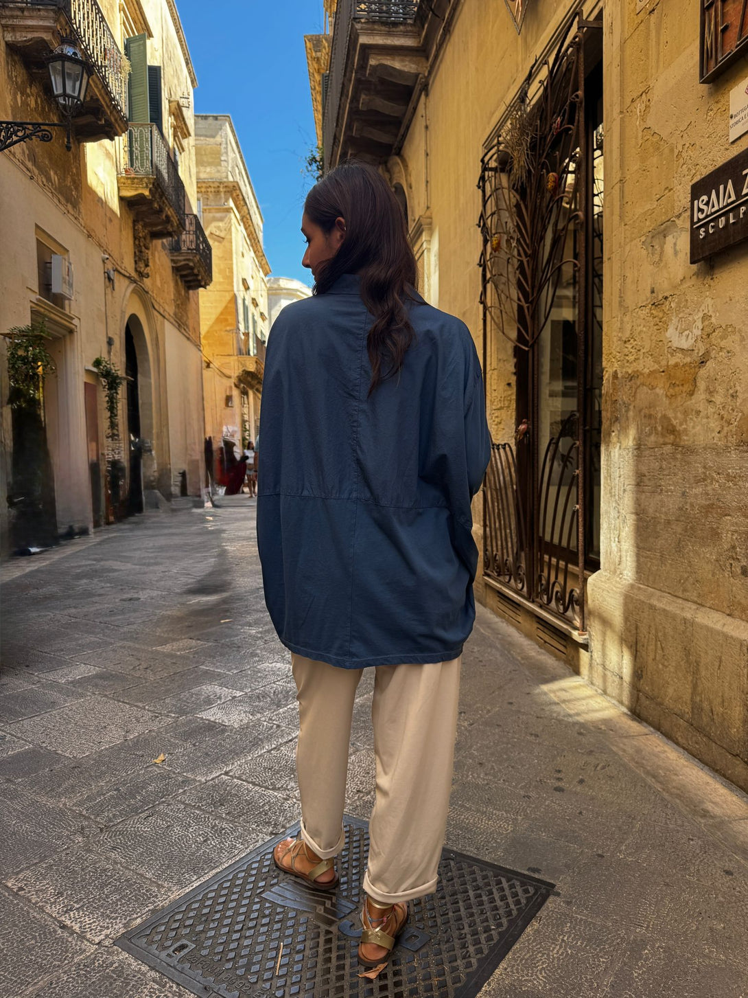 Camicia cotone oversize Elenoir-maglia-Bijondo-Bijondo