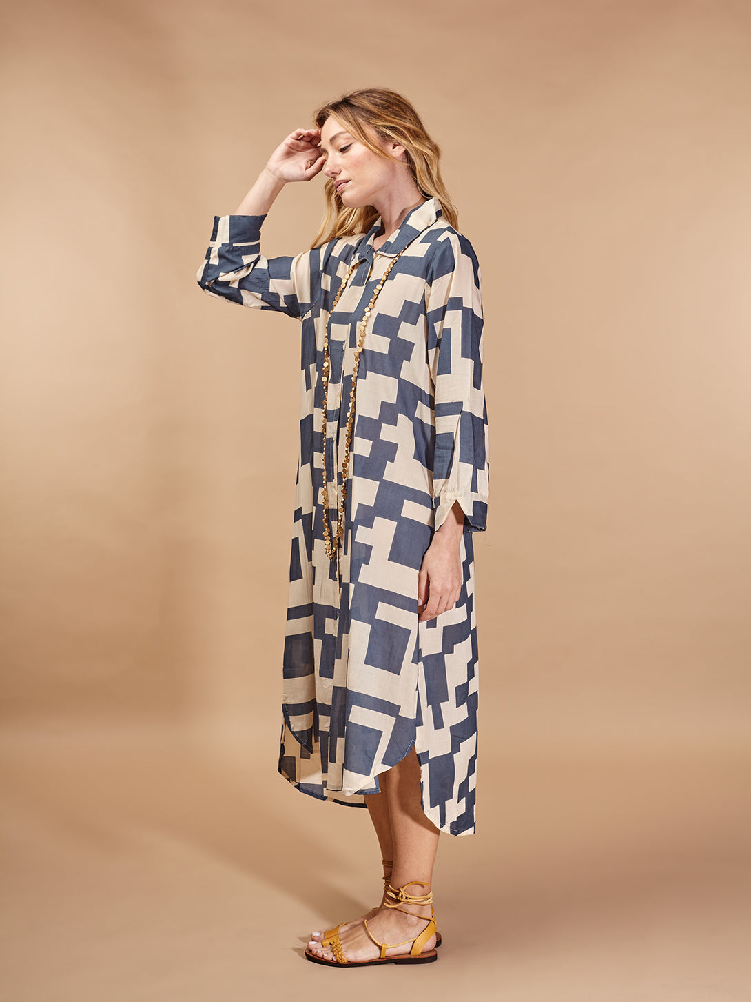 Camicione, vestito viscosa Mira-Vestito-Bijondo-Bijondo