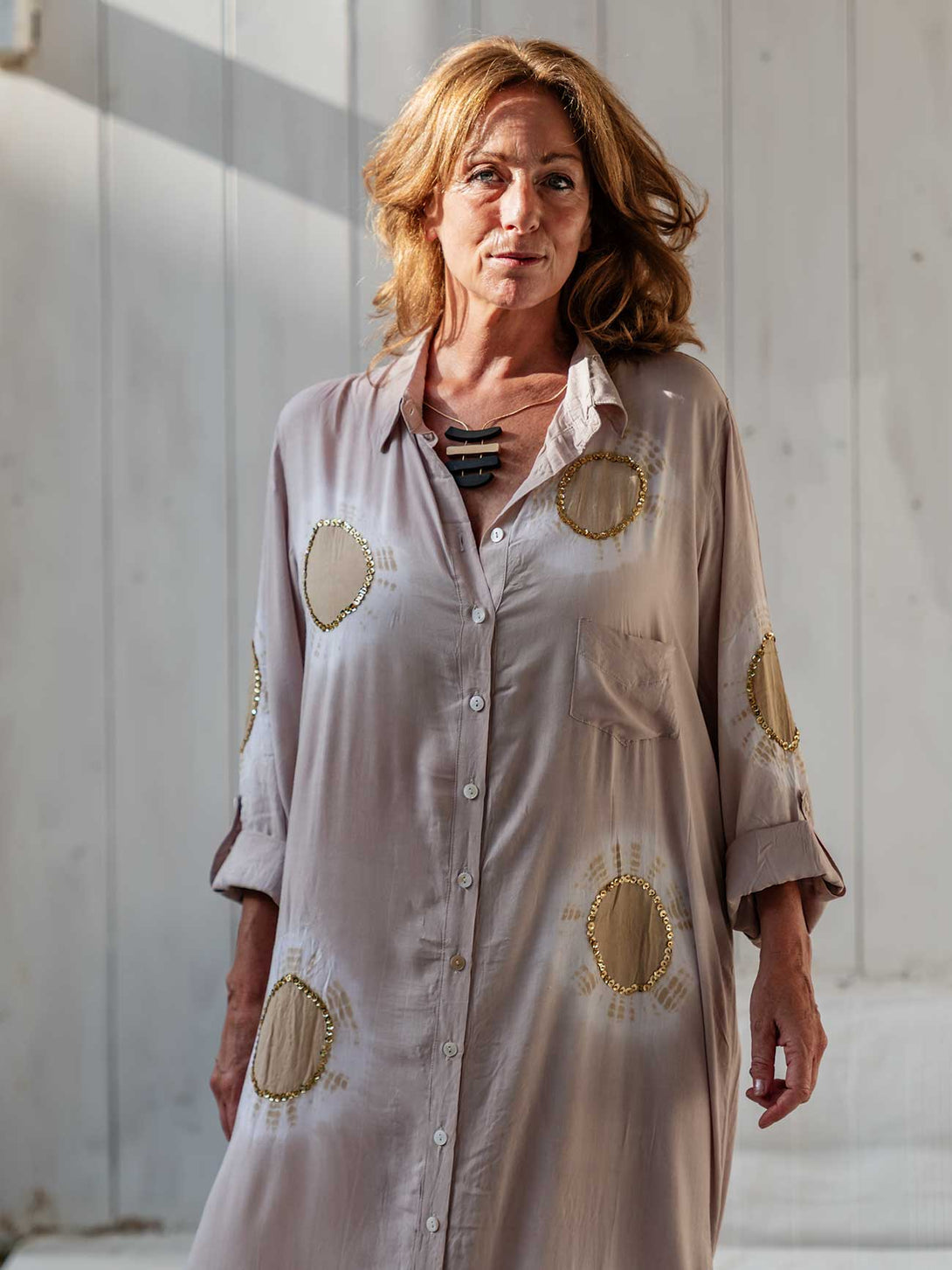 Camicione viscosa lungo Gabriella-vestito-Bijondo-Bijondo