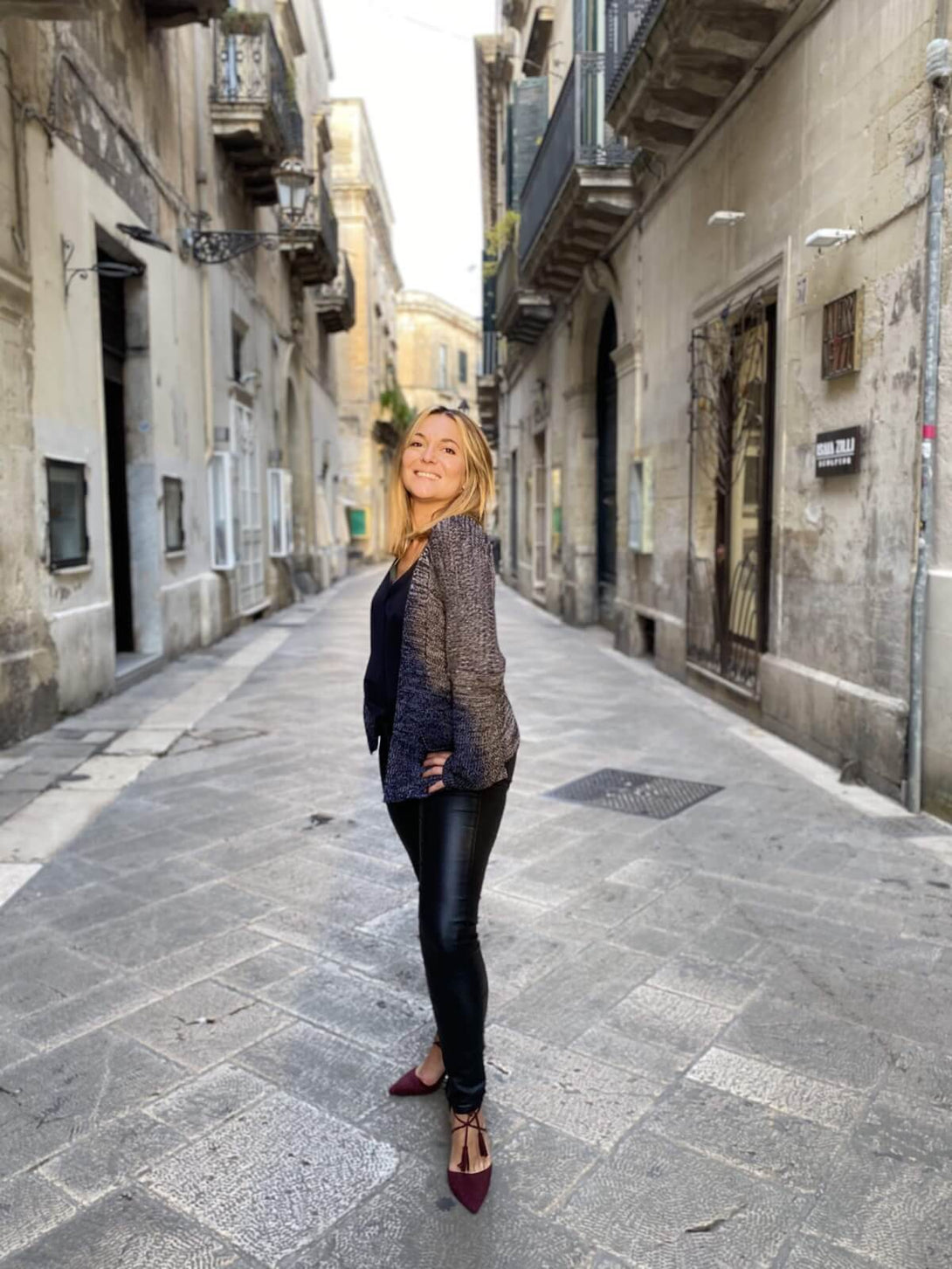 Cardigan Kate - nero glitter - Bijondo