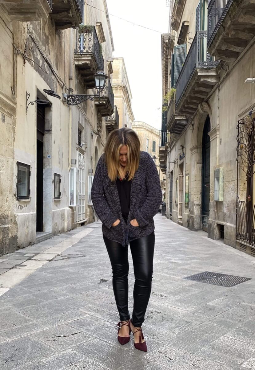 Cardigan Kate - nero glitter - Bijondo