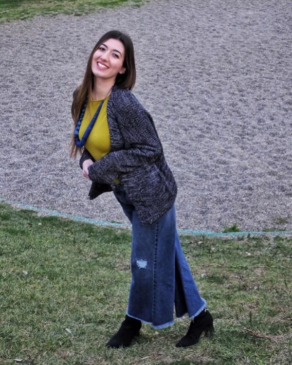 Cardigan Kate - nero glitter - Bijondo