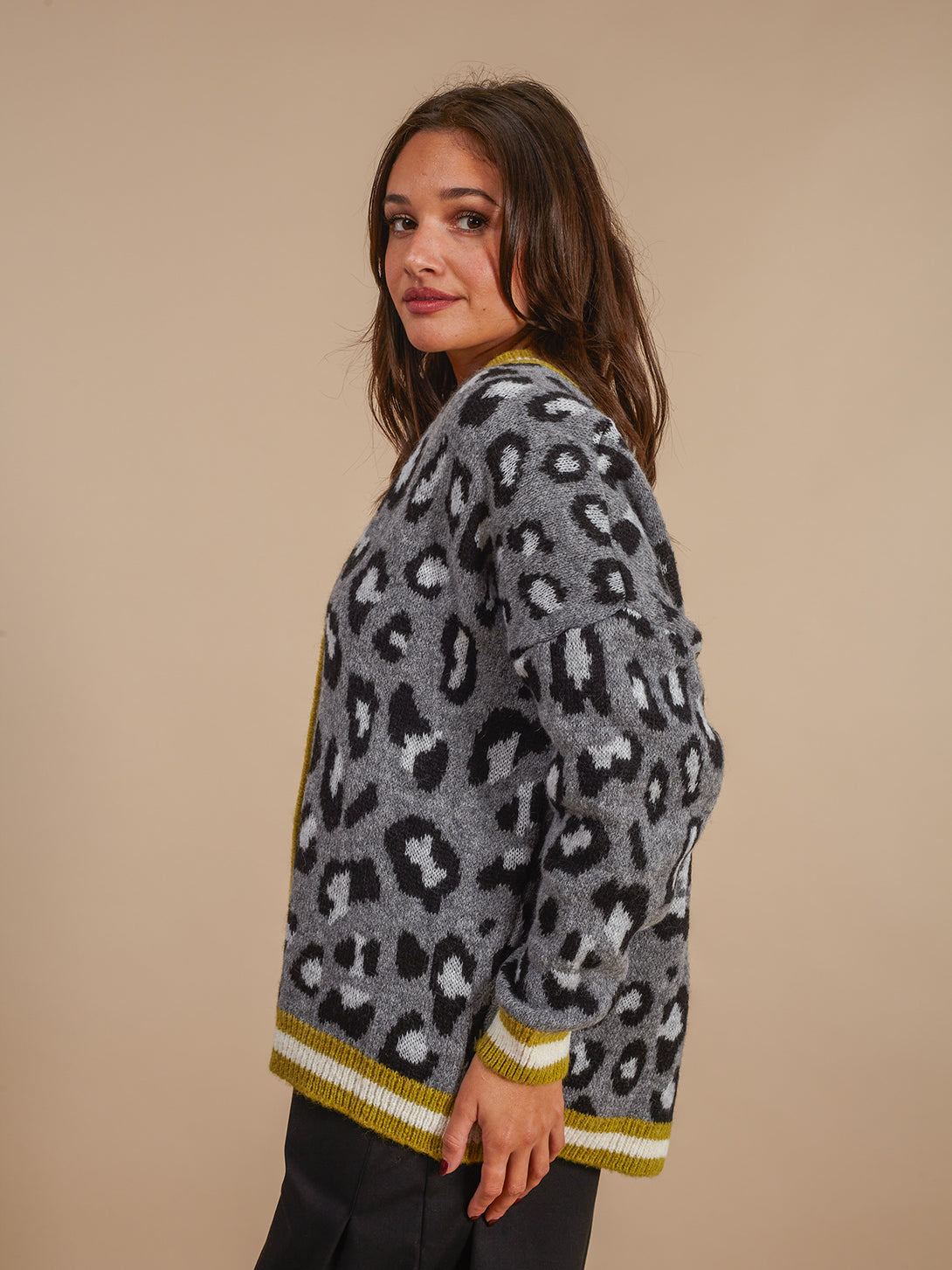 Cardigan animalier Constance-cardigan-Bijondo-Bijondo