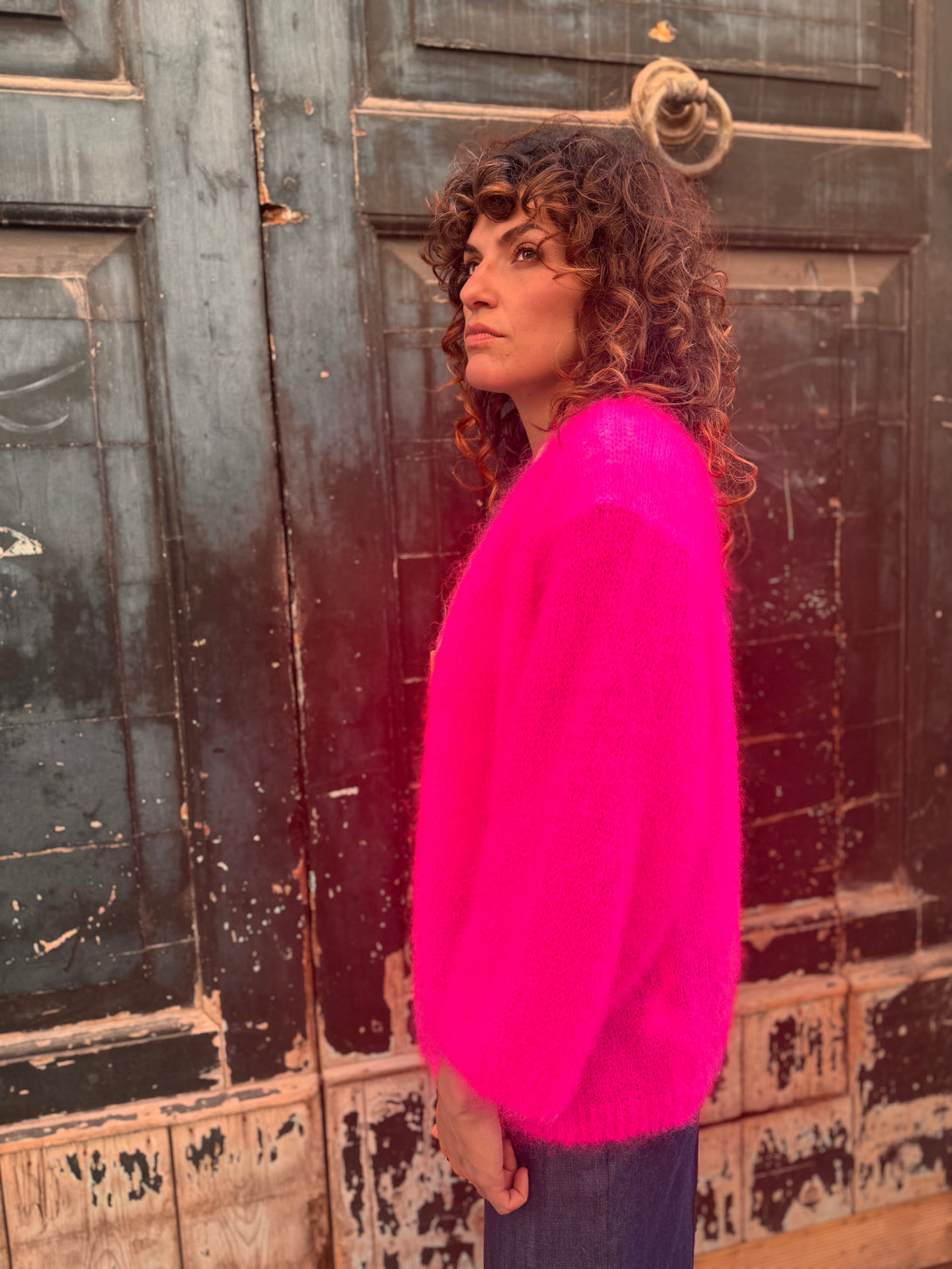 Cardigan aperto in Kid Mohair Artemisia-cardigan-Bijondo-Bijondo