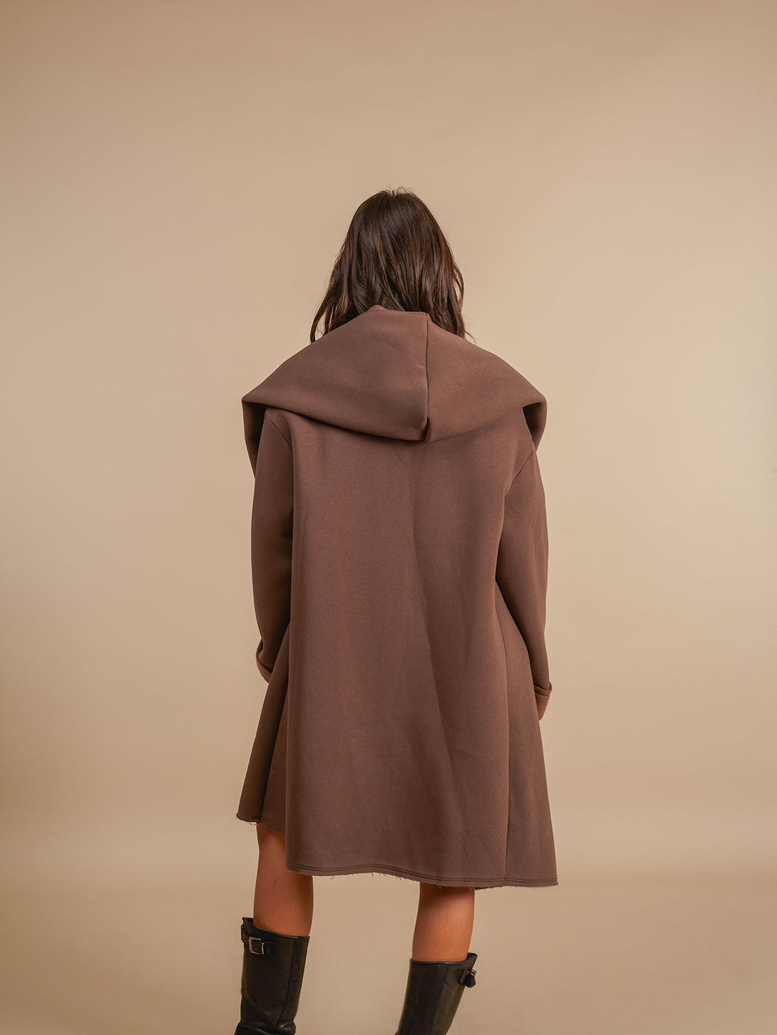 Cardigan con cappuccio Raffaella-giacca-Bijondo-Bijondo