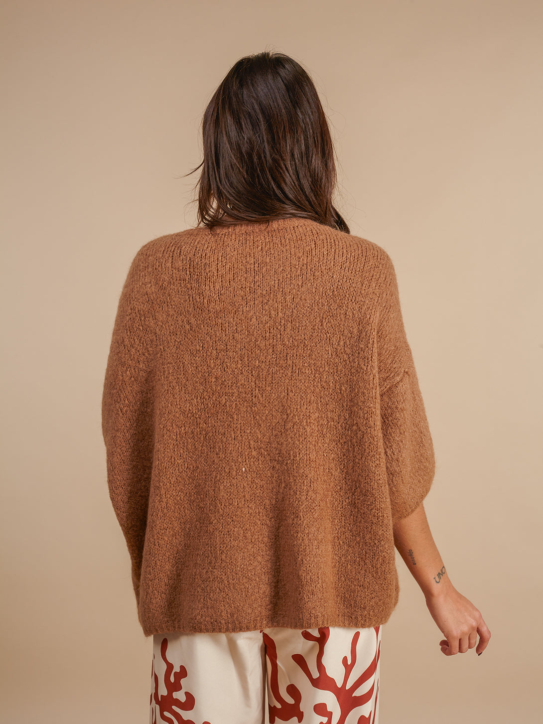 Cardigan kid mohair bottoni Clizia-Cardigan-Bijondo-Bijondo