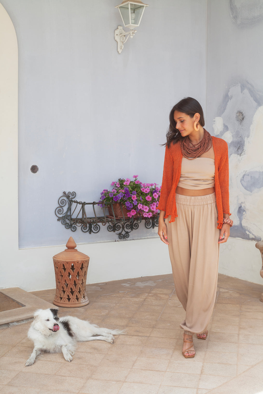 Cardigan rete corto coprispalle rayon Amelia-Cardigan-Bijondo-Bijondo