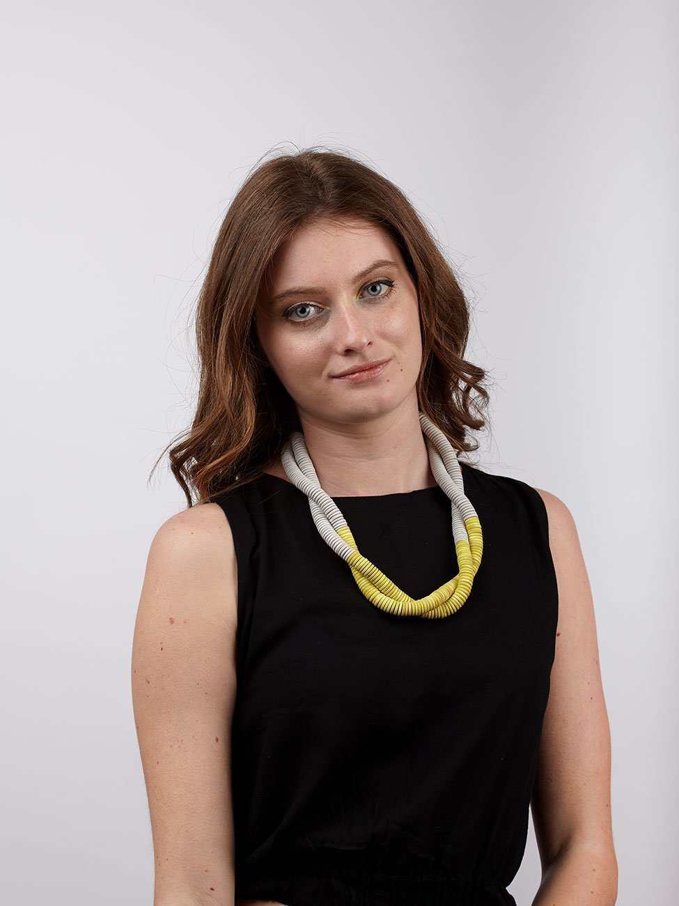 Collana Alaska legno - fucsia - Bijondo