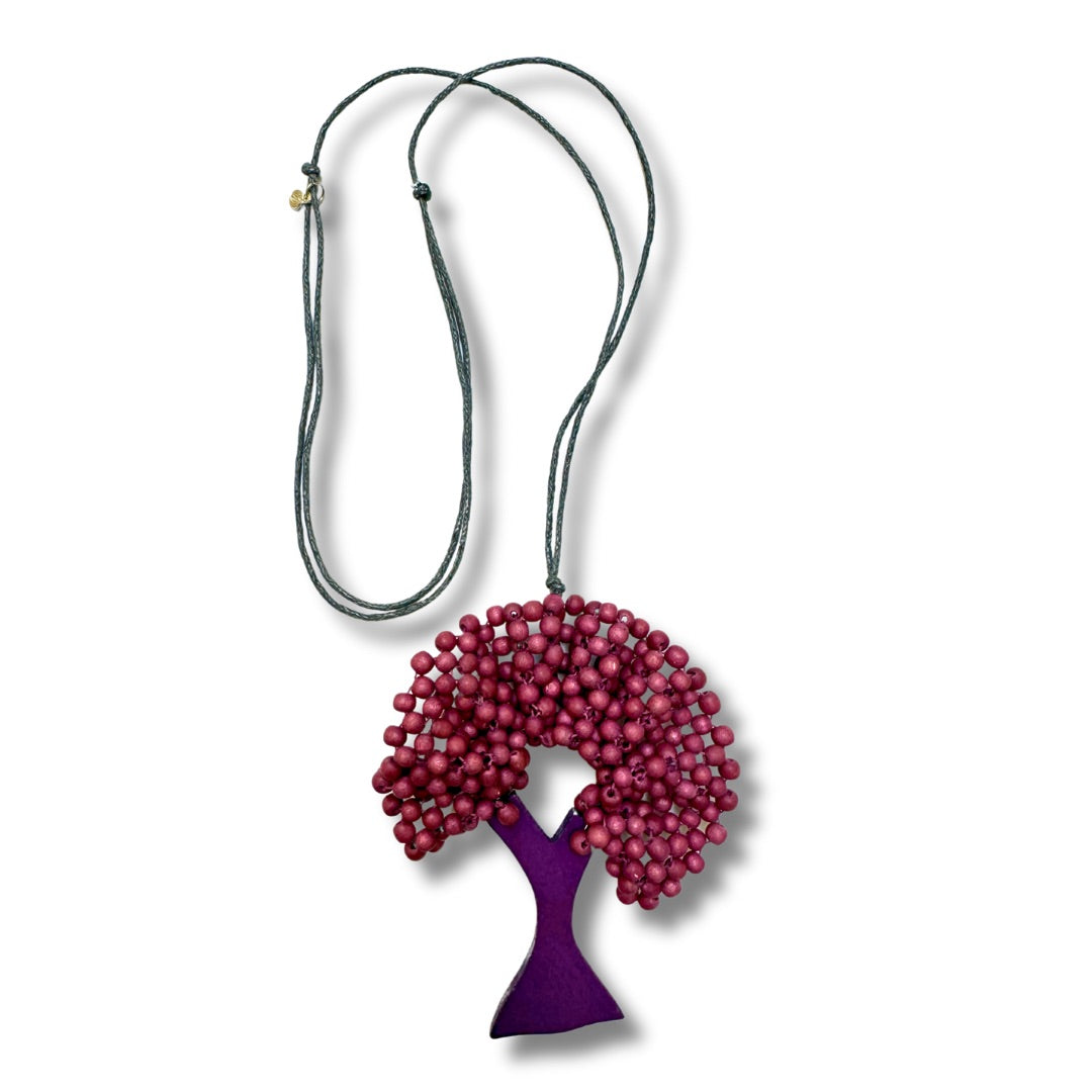 Collana Albero legno regolabile-collana-EW-fucsia-Bijondo
