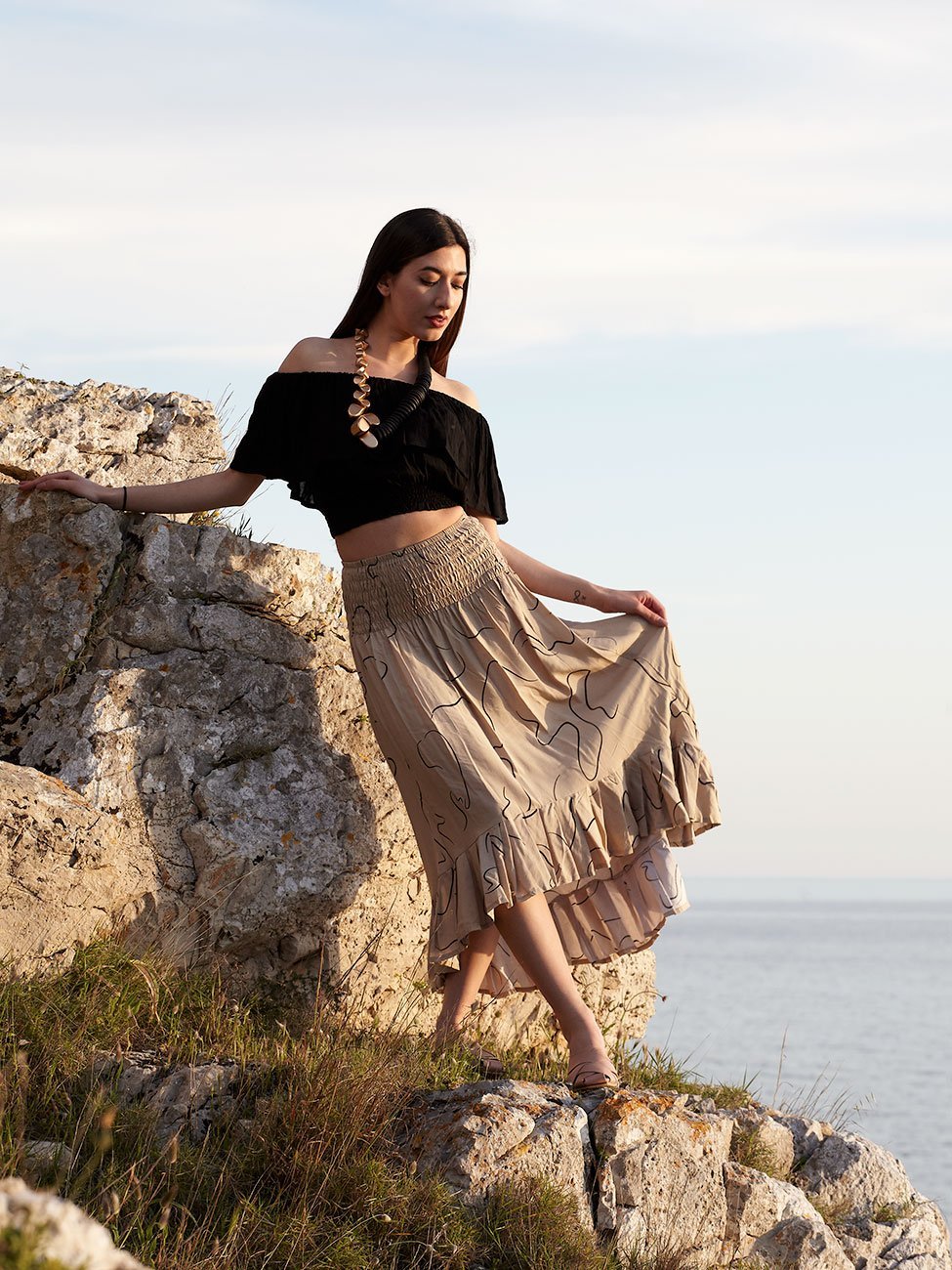 Collana Argentina Big Metallic - oro - Bijondo