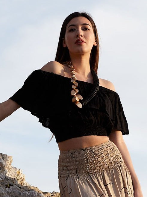 Collana Argentina Big Metallic - oro - Bijondo