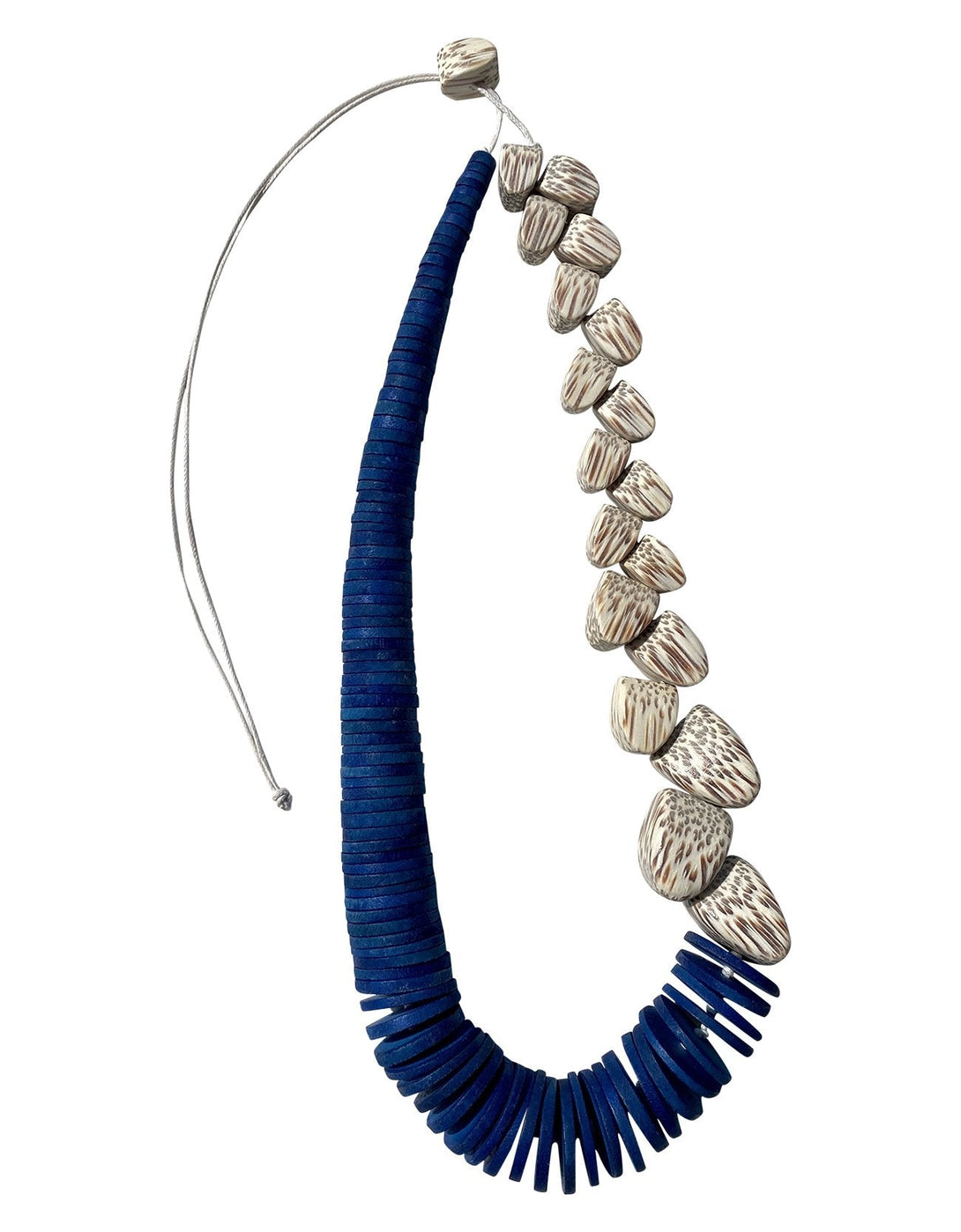 Collana Argentina Palmwood blu 