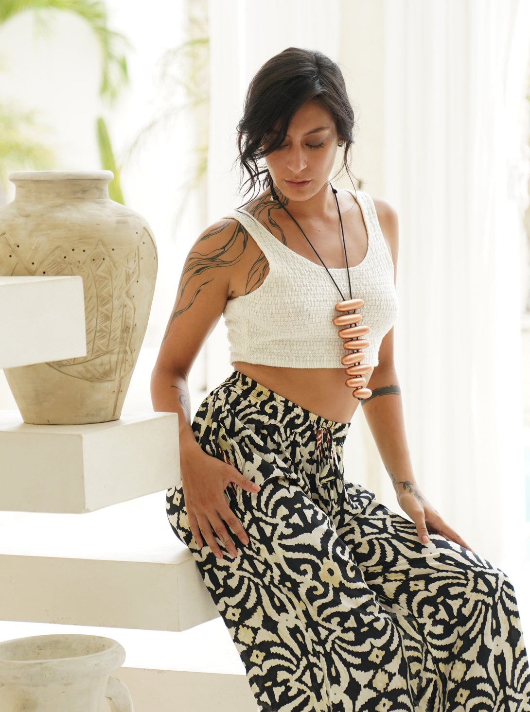 Collana Bahamas Metallic-oro-Bijondo