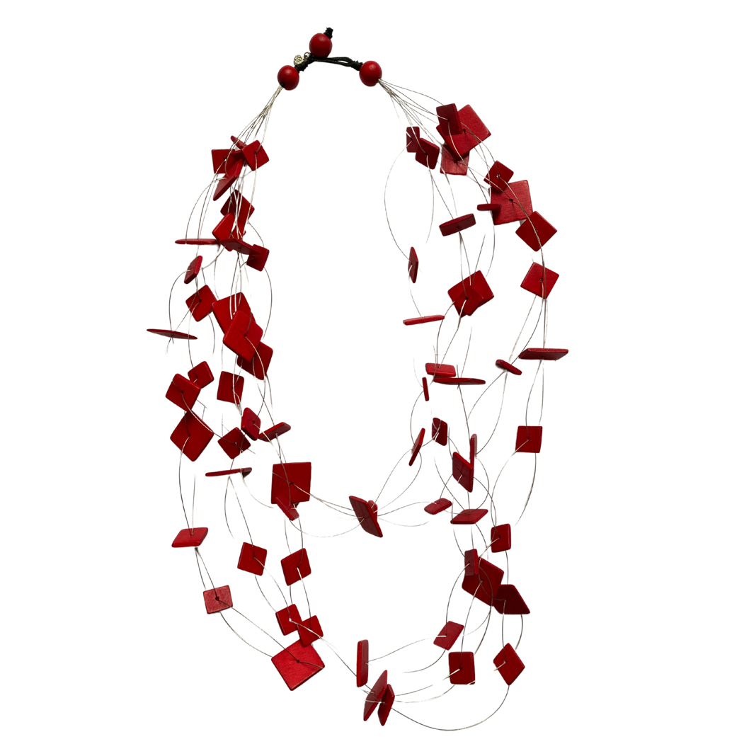 Collana Bora Bora-blu-Bijondo