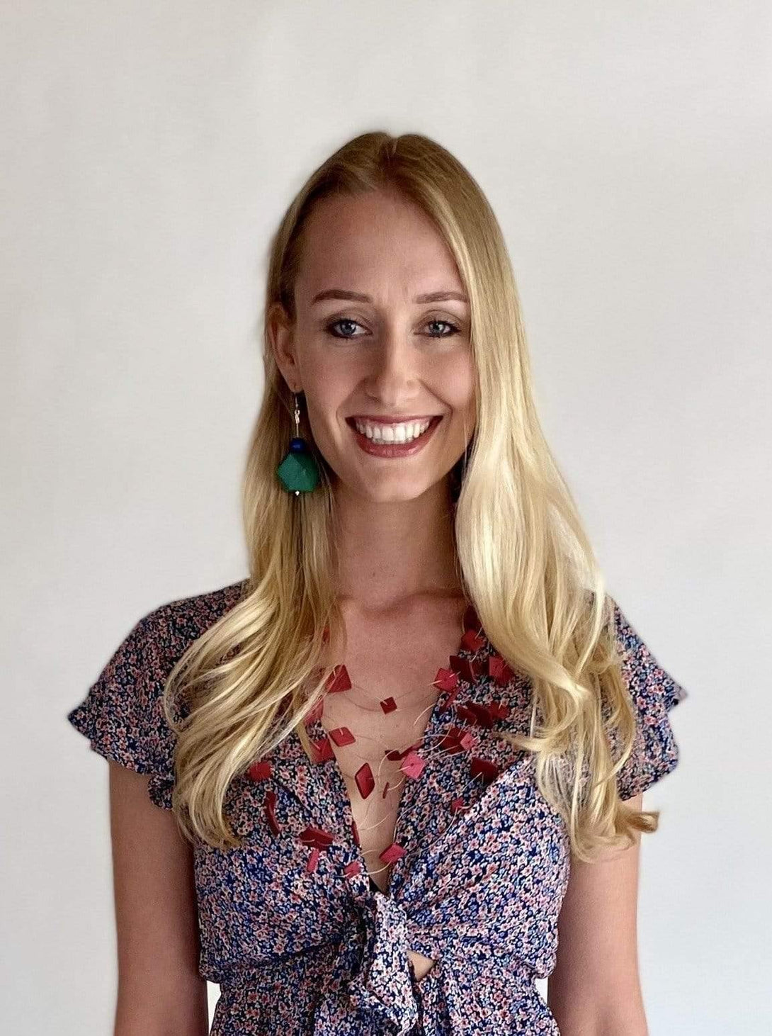 Collana Bora Bora - blu - Bijondo