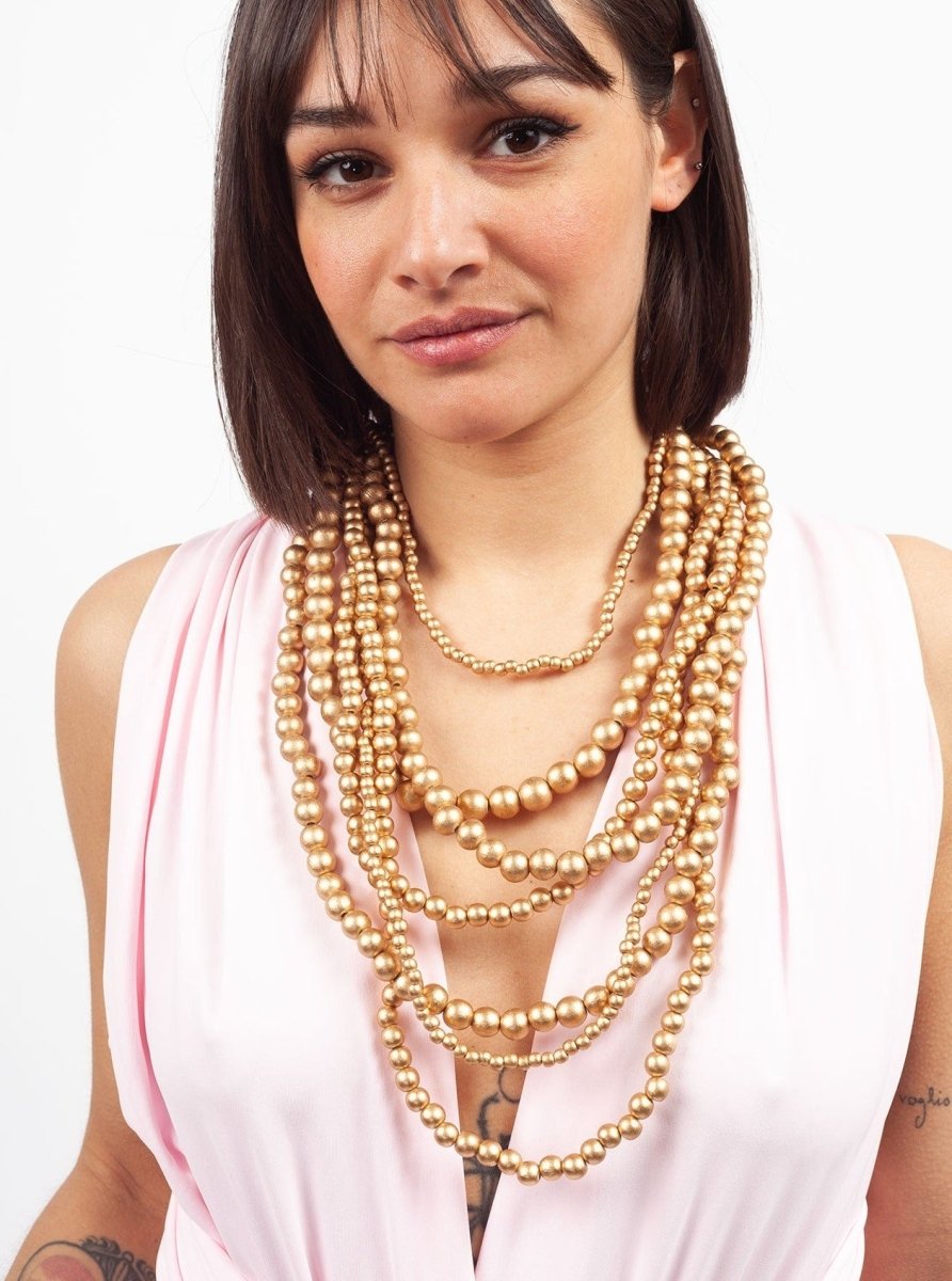 Collana Brasile Metallic - rame - Bijondo