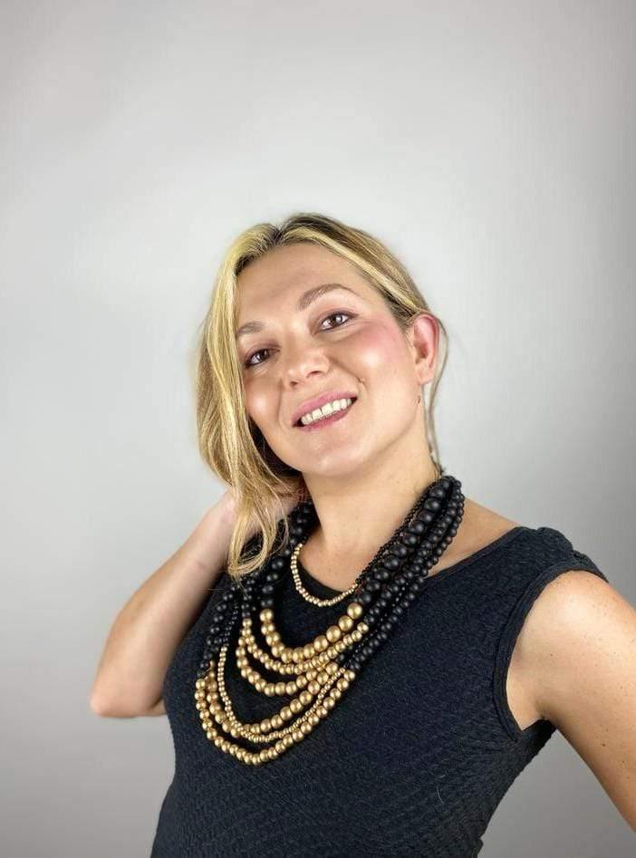 Collana Brasile Metallic - oro - Bijondo