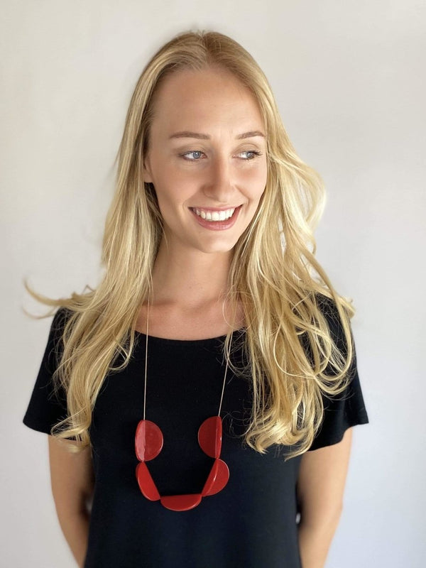 Collana Cambogia - verde - Bijondo