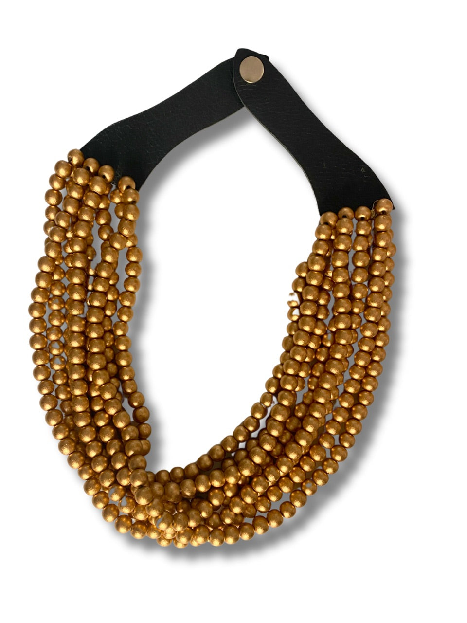 Collana Croazia legno e cuoio metallic-collana-EW-oro-Bijondo