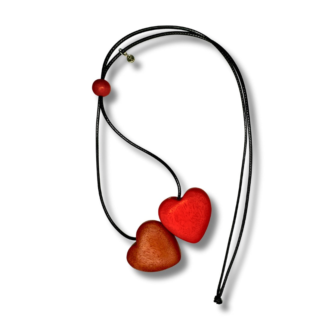 Collana Cuori legno regolabile-collana-EW-Desert Sunset-Bijondo
