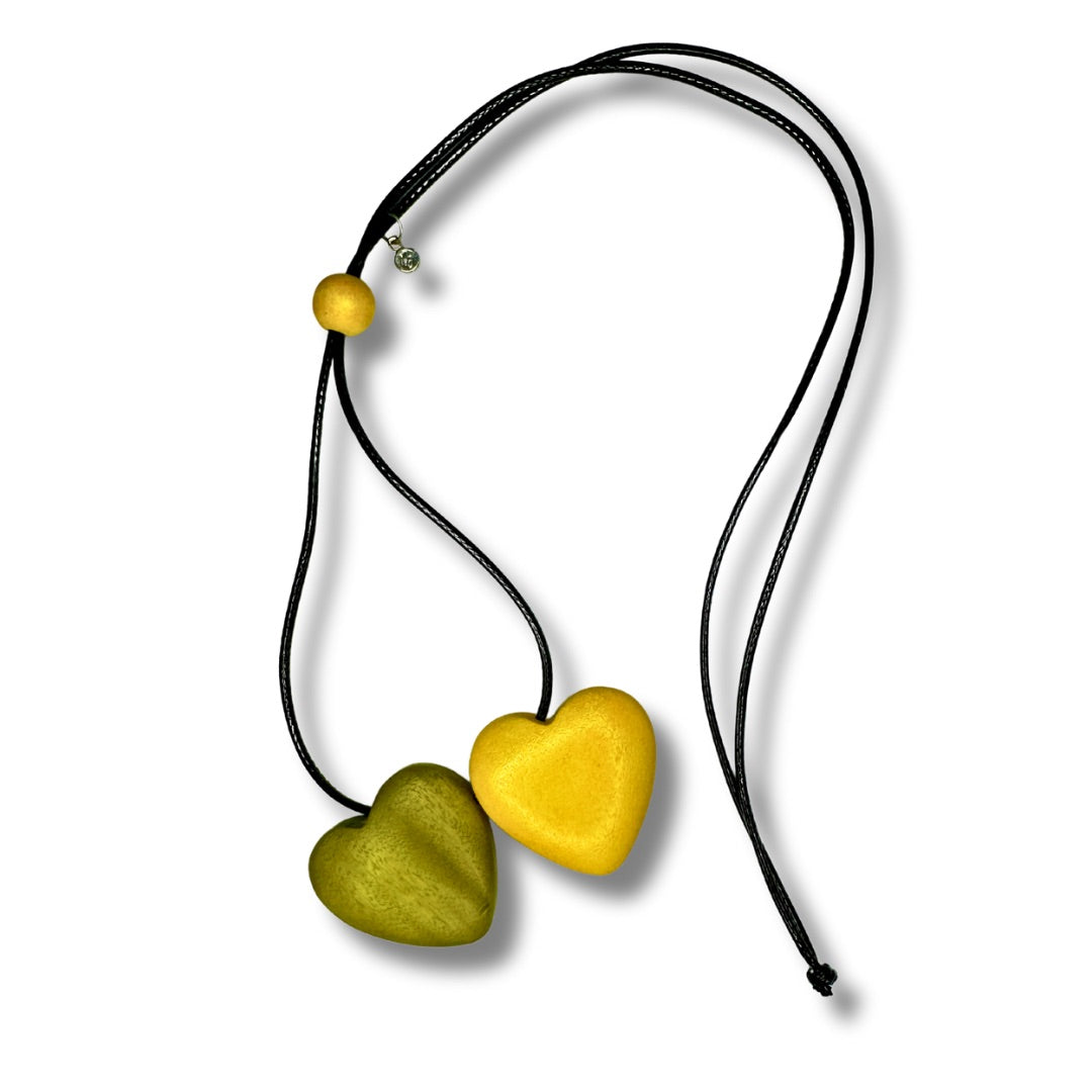 Collana Cuori legno regolabile-collana-EW-Tropical Citrus-Bijondo