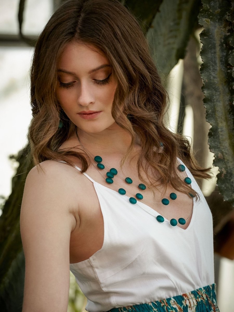 Collana Dennistoun - rosso - Bijondo