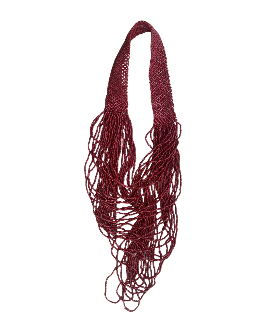 Collana Elegante Vetro-collana-Sam-bordeaux-Bijondo