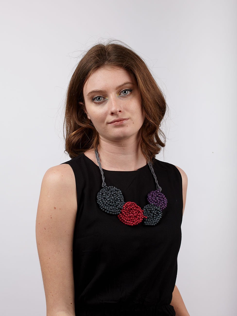 Collana Figi legno - rosa - Bijondo