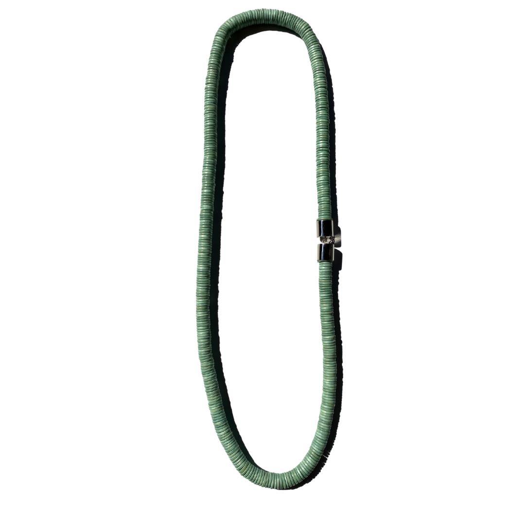 Collana Gabon - menta - Bijondo