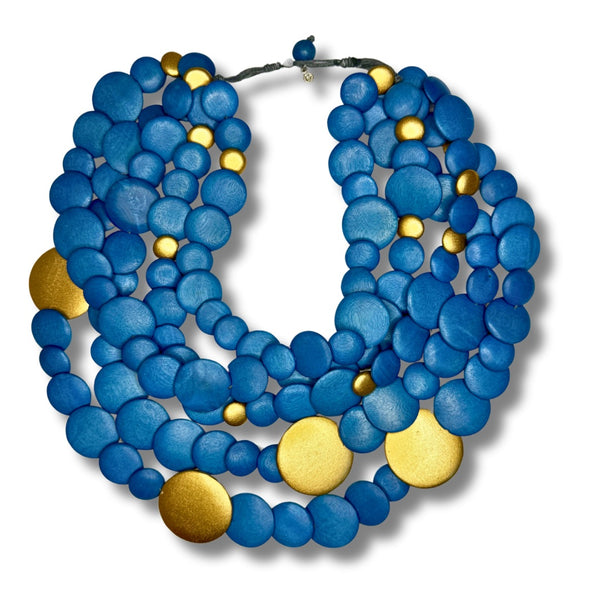 Collana Guinea metallic-collana-EW-Blu-Bijondo