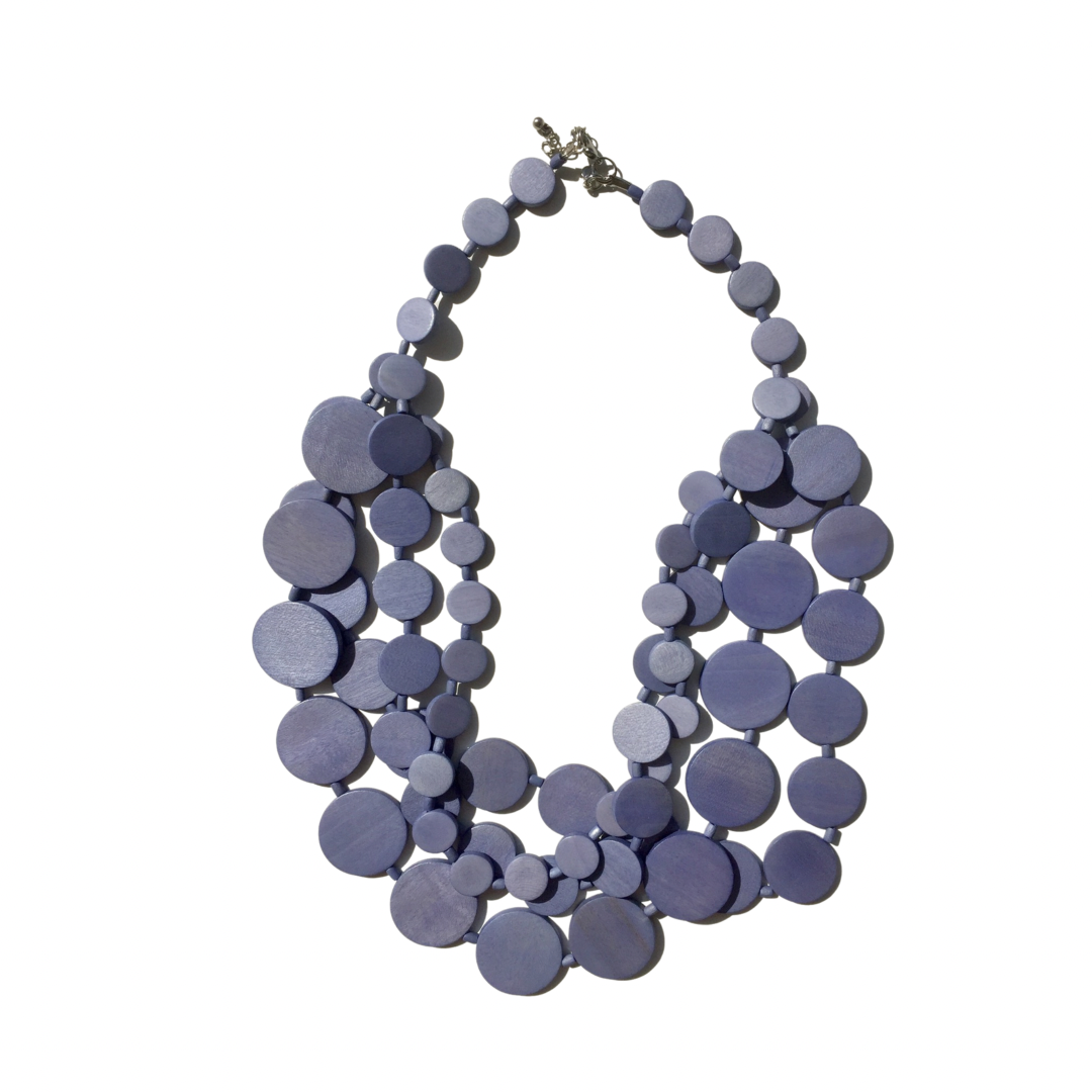 Collana Italia legno-verde oliva-Bijondo