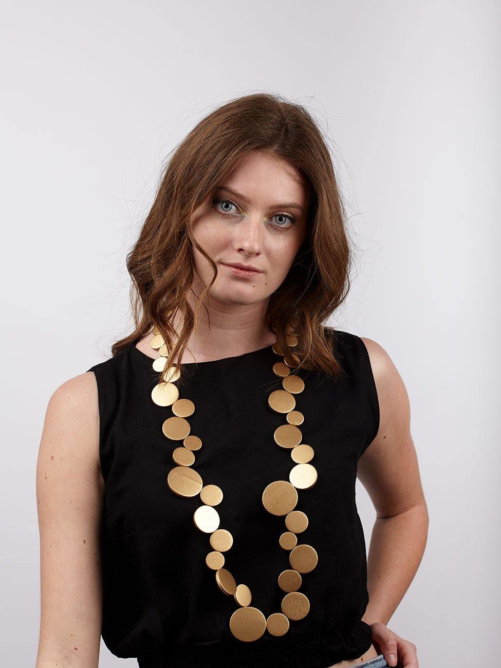 Collana Kiribati Metallic - oro - Bijondo