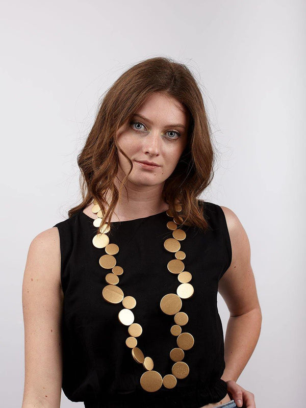 Collana Kiribati Metallic - oro - Bijondo