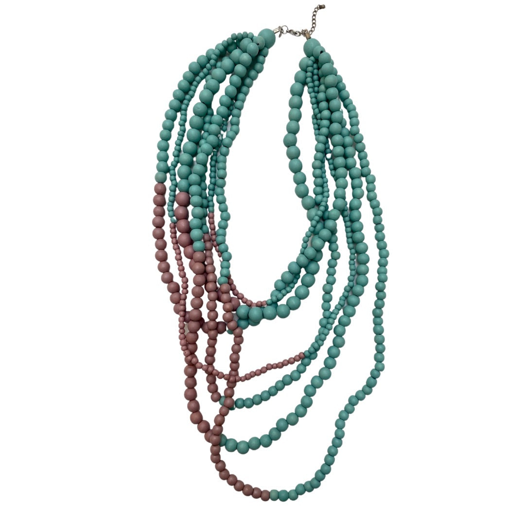 Collana Legno Brasile-acquamarina-Bijondo