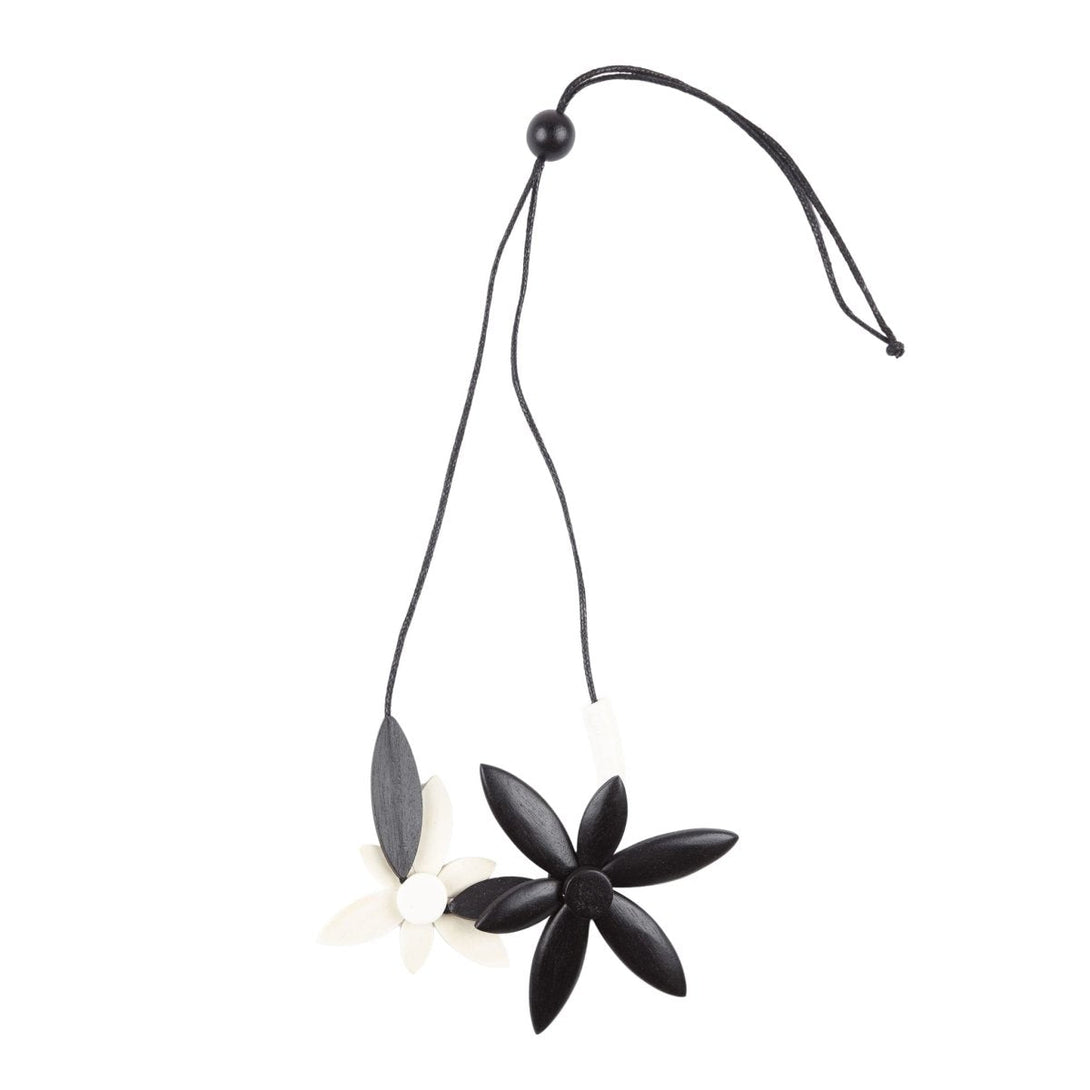 Collana Legno Regolabile Keukenhof - nero - Bijondo