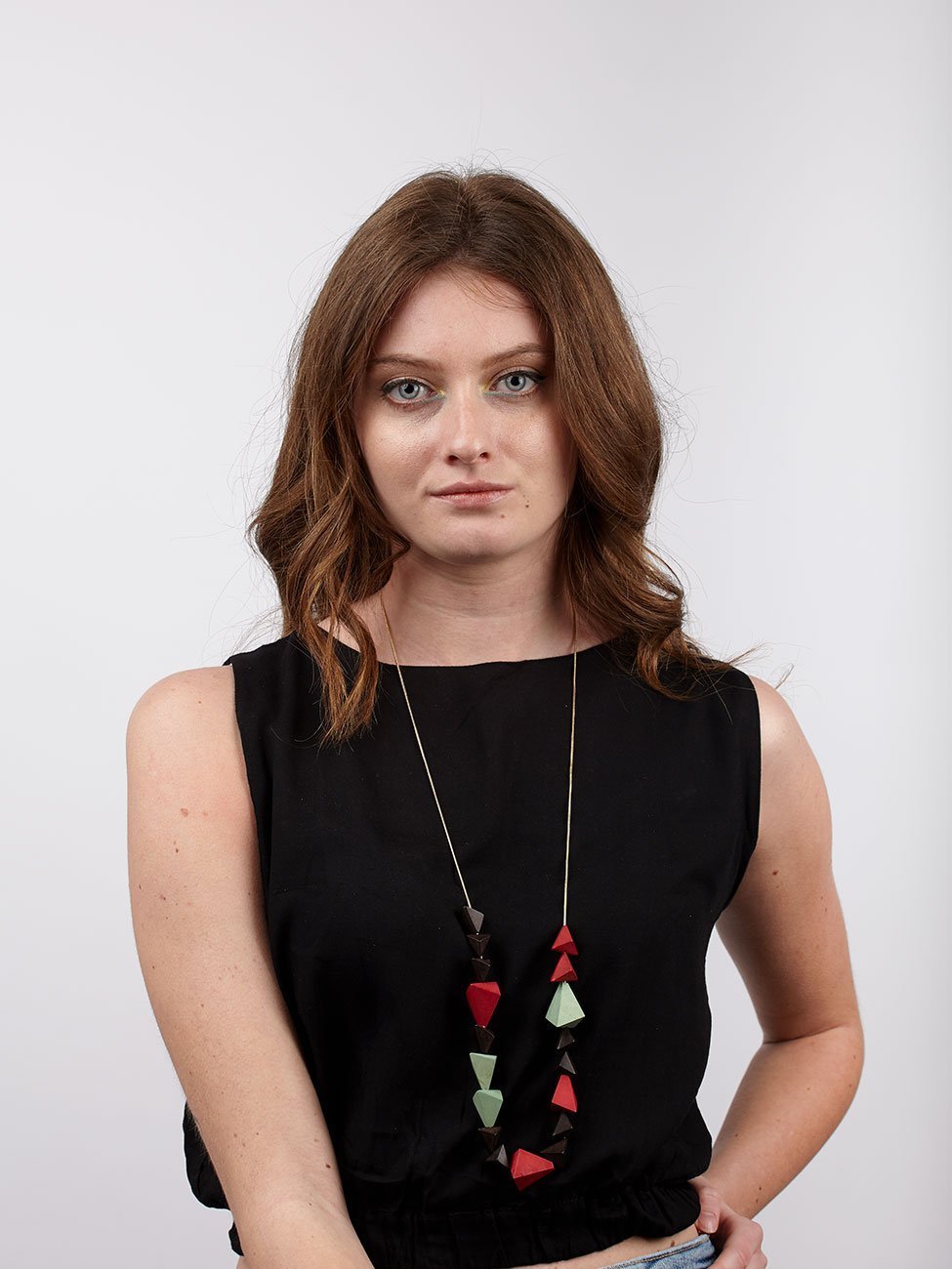 Collana Lettonia - verde chiaro - Bijondo