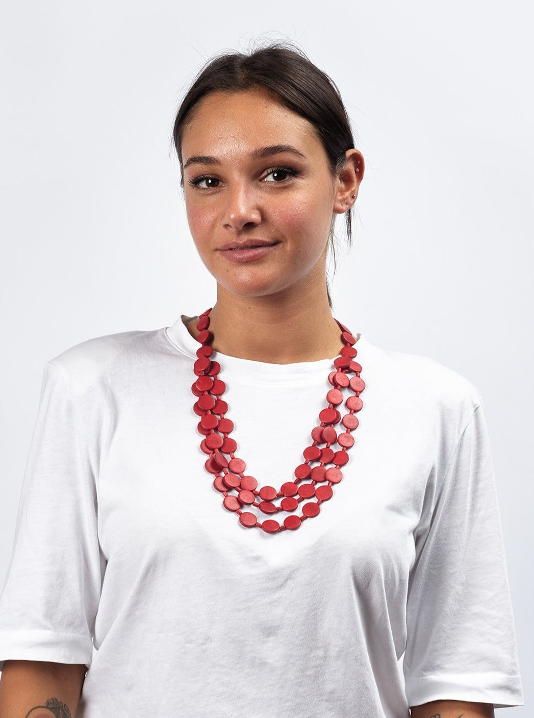 Collana Little Italy legno-nero-Bijondo