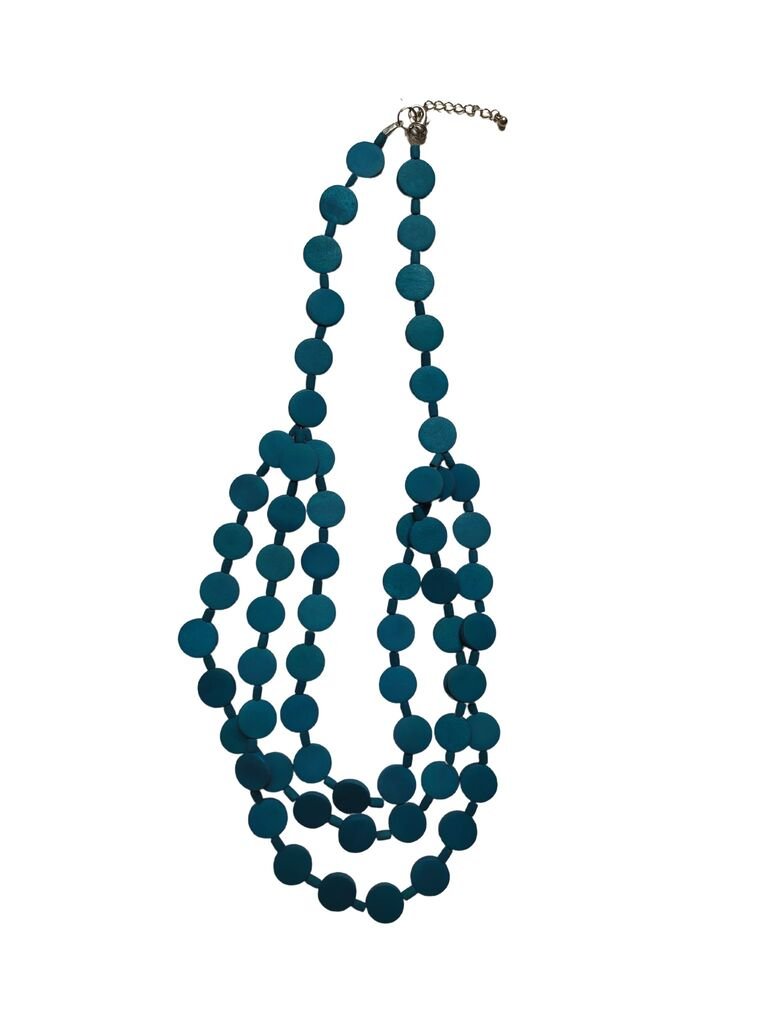 Collana Little Italy legno - ottanio - Bijondo