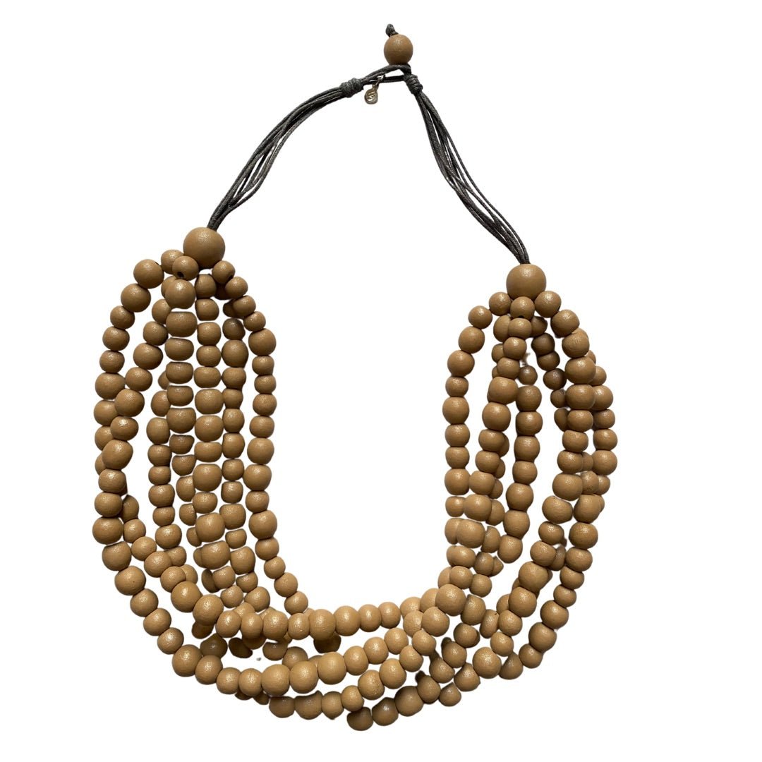 Collana Madagascar Metallic - perlato - Bijondo