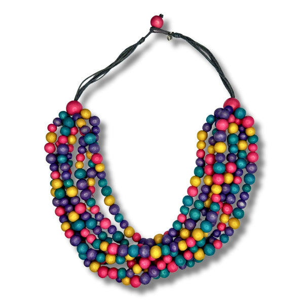 Collana Madagascar legno-collana-EW-Candy Pop-Bijondo