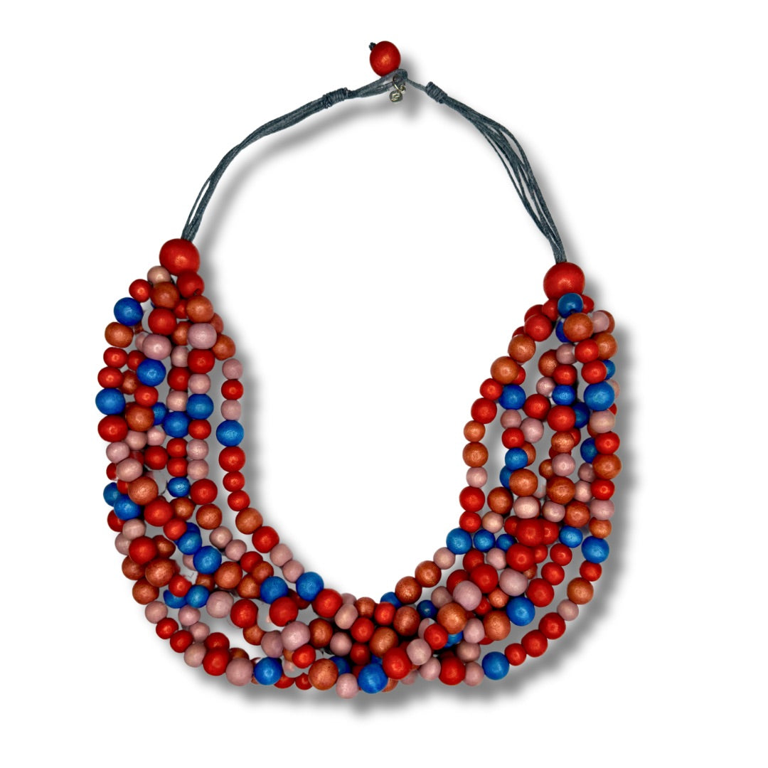 Collana Madagascar legno-collana-EW-Desert Sunset-Bijondo