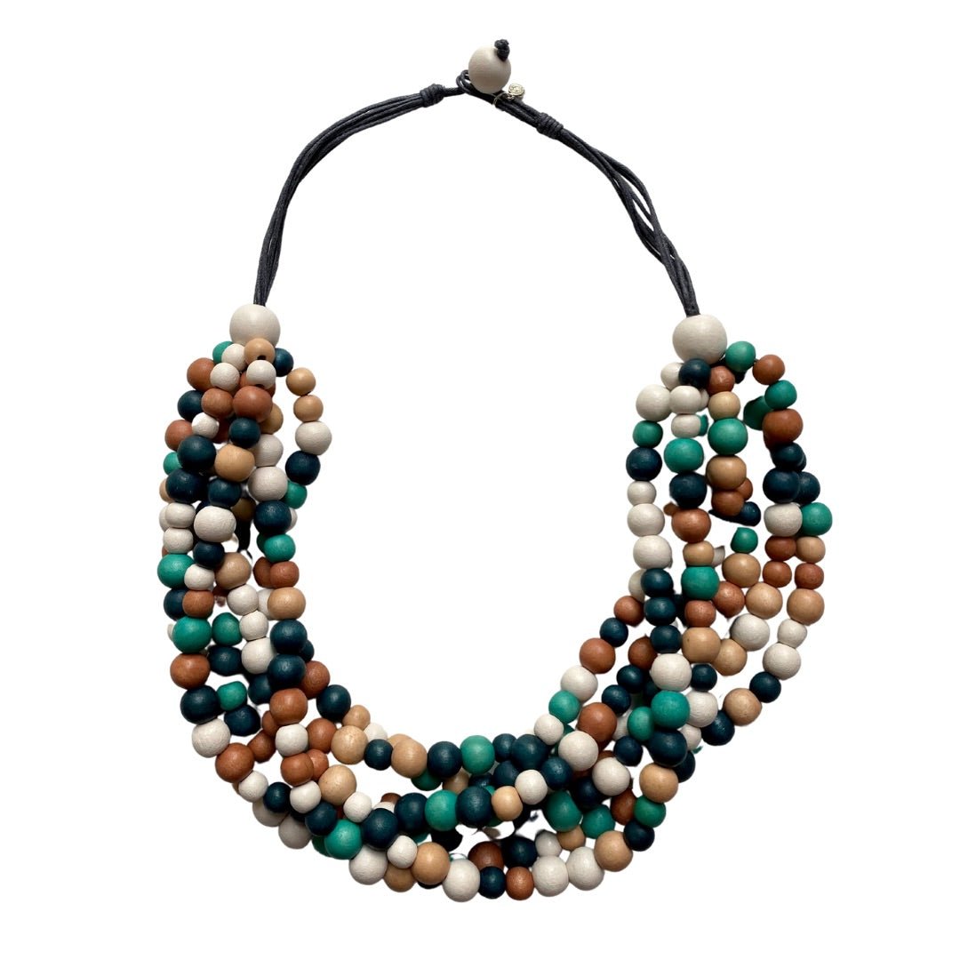 Collana Madagascar - marrone - Bijondo